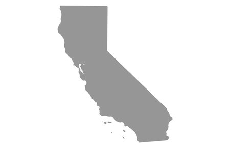 Map California vector background. isolated country textureのイラスト素材