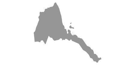Map Eritrea vector background. isolated country textureのイラスト素材