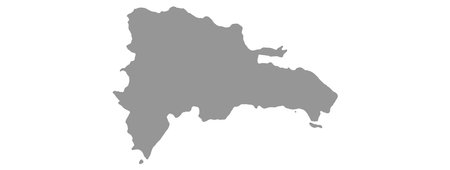 Map Dominican Republic vector background. isolated country textureのイラスト素材