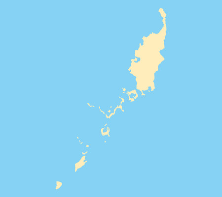 Map Palau vector background. isolated country textureのイラスト素材