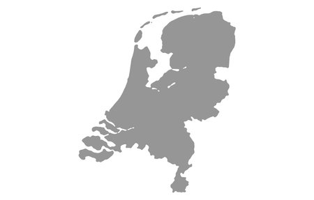 Map Netherlands vector background. isolated country textureのイラスト素材