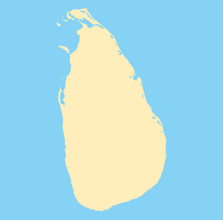 Map Sri Lanka vector background. isolated country textureのイラスト素材