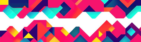 Creative abstract backdrop with digital dna concept design, suitable for business cover or banner.のイラスト素材