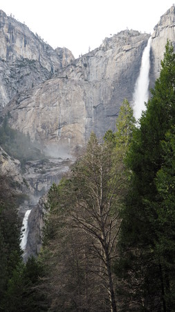Tokopah Falls also known as Tokopah Valley Falls,の写真素材