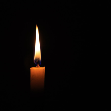 burning candleの写真素材