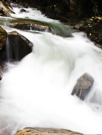 piew waterfall in Chanthaburi, Thailandの写真素材