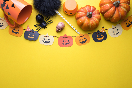 photo of decoration for halloween party conceptの写真素材