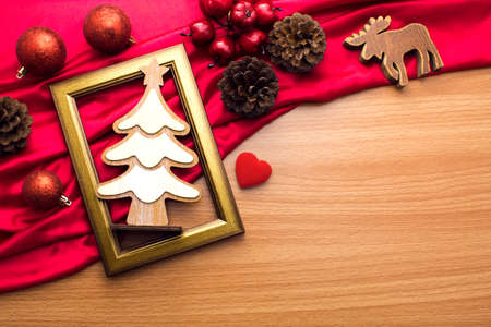 happy new year, merry christmas, holiday season greeting, celebration happiness festival backgroundの写真素材