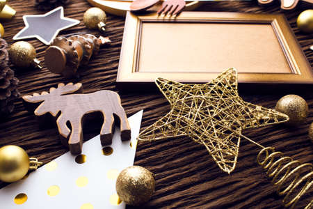 happy new year, merry christmas, holiday season greeting, celebration happiness festival backgroundの写真素材