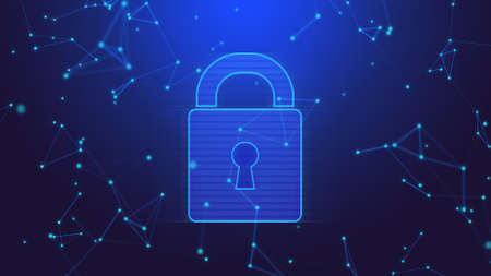 cloud storage safty security privacy icon with web connecting digital technology network social...