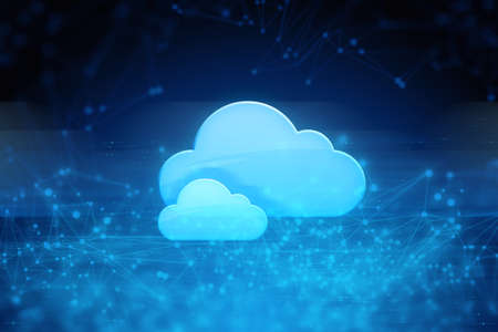 data cloud storage icon, crypto currency, neuron plexus brain, futuristic connecting, digital...