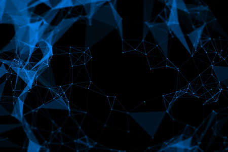 network social online, background 3d illustration rendering, machine deep learning, data cloud...
