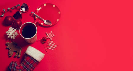 luxury gift gloss glitter decoration ball hanging with snowflake for merry christmas tree in holiday season greeting of happiness concept background, wish for god blessの写真素材