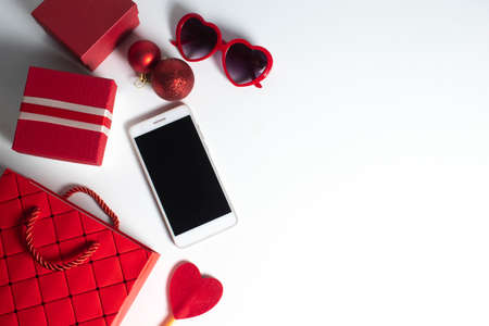 shopping for buy fashion product in black friday discount sale season weekend in supermarket store...