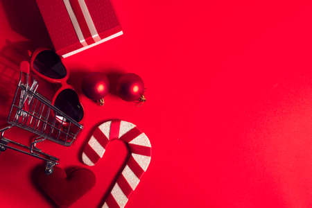 shopping for buy fashion product in black friday discount sale season weekend in supermarket store concept, wholesale in cheap price, luxury marketing promotionの写真素材