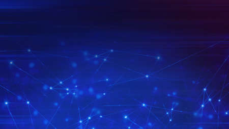 background 3d rendering deep learning atom cell science security sever online cyber hacker robot ai, social network systemの写真素材