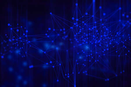 network social online, background 3d illustration rendering, machine deep learning, data cloud...