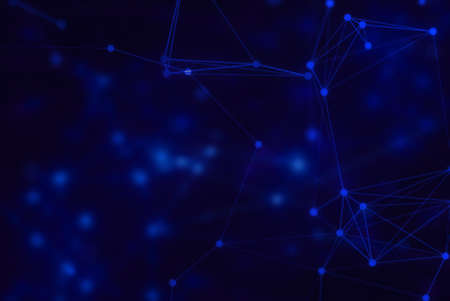 network social online, background 3d illustration rendering, machine deep learning, data cloud storage digital, science neuron, plexus cell brain, futuristic connecting, technology systemの写真素材