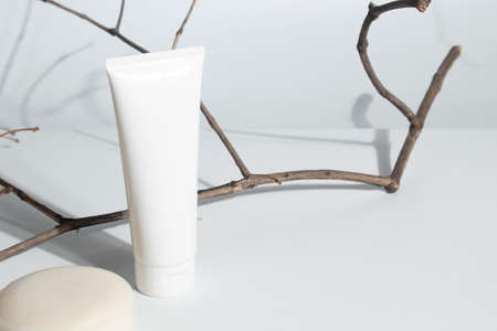 beauty treatment medical skincare and cosmetic lotion cream serum oil mockup bottle packaging...