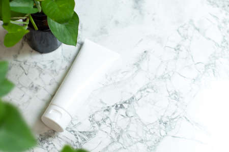 mockup container body lotion sunscreen spf facial foam tube package product for lady beauty cosmetic...