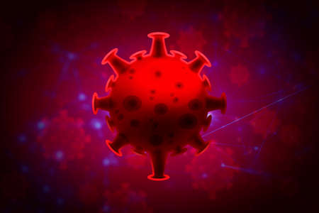 blood dna of structure virus crisis outbreak biohazard cell atom disease syndromeの写真素材