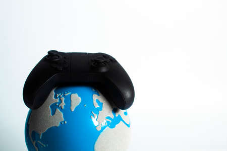 technology device joystick controller electronic for playing game with online network connection in...