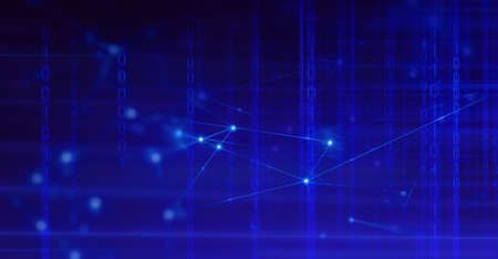 network social online, background 3d illustration rendering, machine deep learning, data cloud...