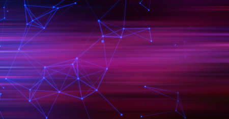 network social online, background 3d illustration rendering, machine deep learning, data cloud storage digital, science neuron, plexus cell brain, futuristic connecting, technology systemの写真素材