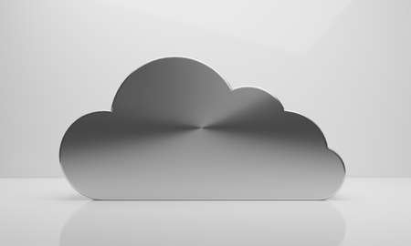Data cloud storage digital steel materialの写真素材