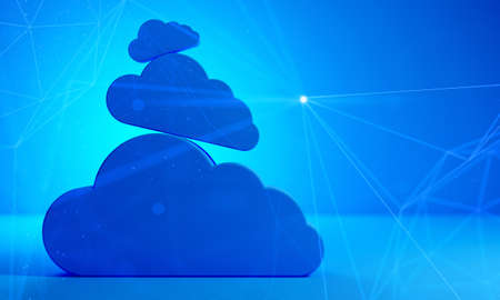 network social online, background 3d illustration rendering, machine deep learning, data cloud...