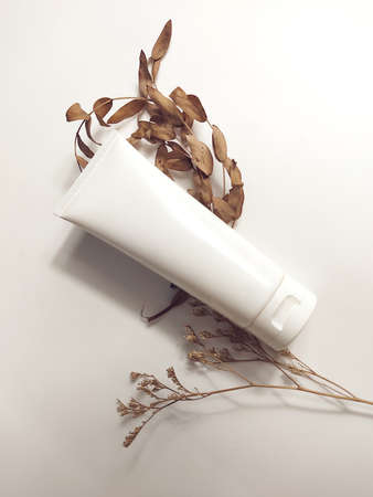 beauty treatment medical skincare and cosmetic lotion cream serum oil mockup bottle packaging...