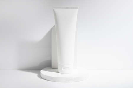 beauty fashion cosmetic makeup bottle lotion cream product with skincare healthcare concept on backgroundの写真素材