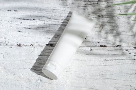 beauty fashion cosmetic makeup bottle lotion cream product with skincare healthcare concept on backgroundの写真素材