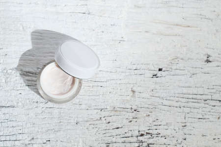 beauty fashion cosmetic makeup bottle lotion cream product with skincare healthcare concept on backgroundの写真素材