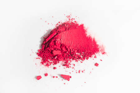 cosmetic makeup swatch smudge liquid texture foundation primer product with beauty fashion skincare, cc cream on white isolated backgroundの写真素材