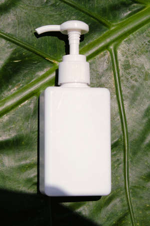 mockup of medical skin care bottle cosmetic tube of beauty makeup facial, treatment cleanser face