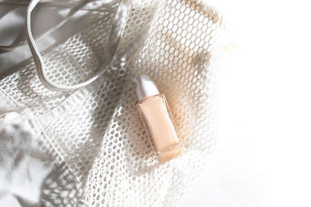 mockup of perfume skin care bottle cosmetic tube of beauty makeup facial, treatment cleanser face...