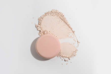 mockup of makeup powder primer cc cushion skin care bottle cosmetic tube of beauty ,beauty healthcare branding packagingの写真素材