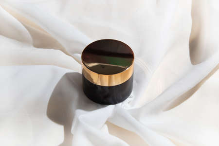 mockup of skin care bottle cosmetic tube of beauty makeup facial, treatment cleanser face foam, sunscreen healthcare branding packagingの写真素材