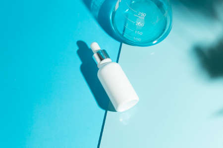 mockup tube bottle for skin care cosmetic summer sunscreen, product branding, cream lotion treatment