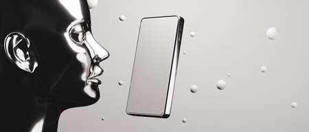 smartphone mobile of metaverse network on background, metaverse internet social online technology,...