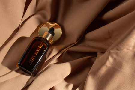 mockup tube bottle for skin care cosmetic, product branding, serum dropper cream lotion treatmentの写真素材