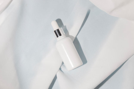 mockup tube bottle for skin care cosmetic, product branding, serum dropper cream lotion treatmentの写真素材