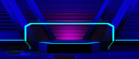 abstract background geometry, presentation podium stage pedestal for cosmetic product showcase...