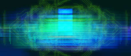 3d illustration rendering of technology futuristic cyberpunk display, gaming scifi stage pedestal...