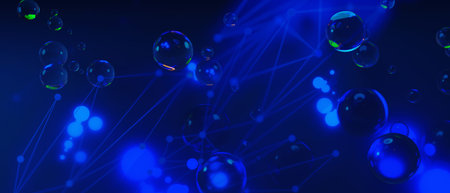 network of internet laser particle for telecom, data cloud storage network of social data...