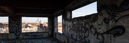 Abandoned factoryのeditorial素材