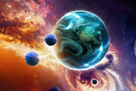 planets, space, space science fiction, nature, stars, background, screensaver, screen