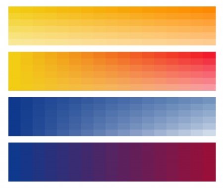 EPS Vector 10 - Horizontal web banner. Easy to change size.のイラスト素材