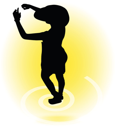 Vector Image -  Tourist woman silhouette with handbag and sunglassesのイラスト素材